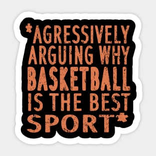 Basketball team women basket position girl guard Sticker